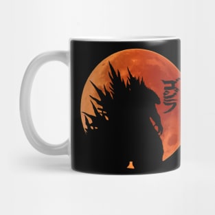 Shadow On The Red Moon Mug